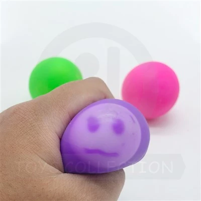 Uus Smiley Stress Ball täiskasvanutele ja lastele
